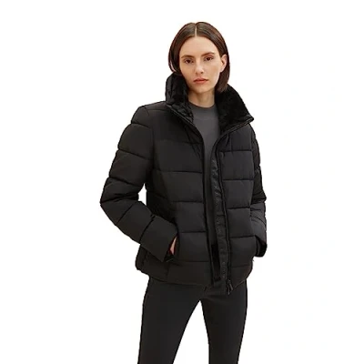 Abbildung von TOM Tailor Puffer Winterjacke, Damen, Größe: XXL, Deep black