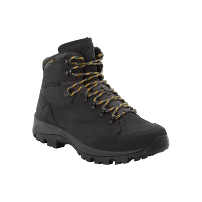 Abbildung von Jack Wolfskin Rebellion Texapore Hikingschuh, Herren, Größe: 47.5, Phantom burly yellow xt Schuhe