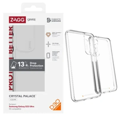 Abbildung von GEAR4 Crystal Palace Samsung Galaxy S23 Ultra Backcover Transparent