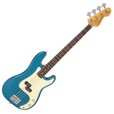 Abbildung von VINTAGE V40 Untersetzer Serie Bassgitarre, Candy Apple Blue