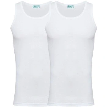 Abbildung von JBS Singlet 2PACK Unterhemd/shirt, Herren, Größe: Small, Weiss