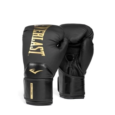 Abbildung von Boxhandschuhe Elite 2 Schwarz/Gold