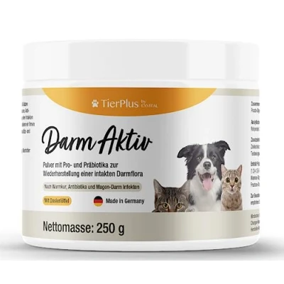 Abbildung von EXVital® Darm Aktiv für Hunde &amp; Katzen, Probiotika 250 g