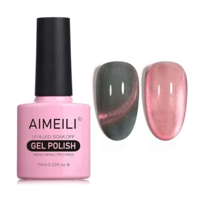 Abbildung von AIMEILI Cat Eye UV Gel, 10ml Gel Nagellack Nail Glitzer DIY Art Maniküre 742