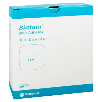 Abbildung von Biatain Schaumverband 10x10 cm nicht haf 10 St