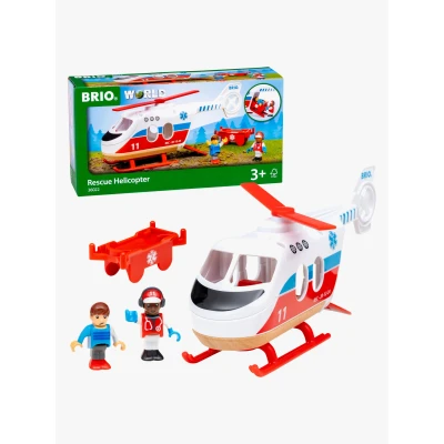 Abbildung von BRIO Rettungshubschrauber Spielzeug für Kinder, Größe: One Size, Mehrfarbig