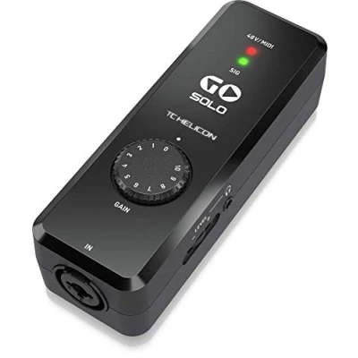 Abbildung von TC Helicon GO SOLO High Definition Audio/MIDI Interface für Mobilgeräte