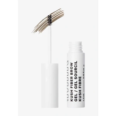 Abbildung von Milch Makeup KUSH Fiber Brauengel, Kraut (Mittelbraun) Verdickendes Brauengel Weicher, flexibler Halt Vegan, tierversuchsfrei