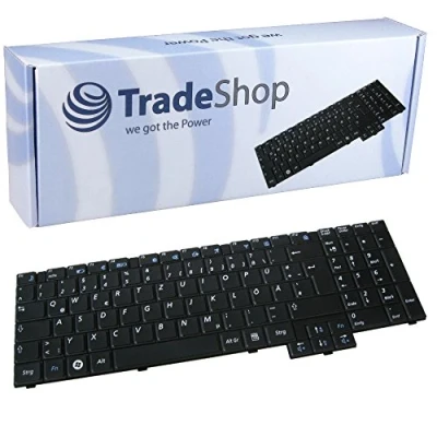 Abbildung von Trade Shop Original Tastatur/Notebook Keyboard Deutsch QWERTZ für Samsung NP R519 JS02DE R523 R525 R528 R530 R538 R540 R610 R618 R620 RV510 P530 P580 (Deutsches Tastaturlayout)