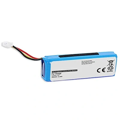 Abbildung von Ersatz Akku kompatibel mit JBL AEC982999 2P für Charge (Version 2013) [6000mAh 3.7V LiPo 100% kompatibel]