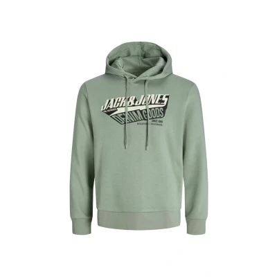 Abbildung von Jack &amp; Jones Kapuzenpullover, Herren, Größe: Small, Iceberg green