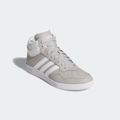 Abbildung von adidas Unisex Hoops 4.0 MID Shoes Schuhe, Grey Two/FTWR White/Crystal White, 37 1/3 EU