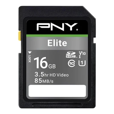 Abbildung von PNY Elite Speicherkarte (16 GB, UHS Class 1)