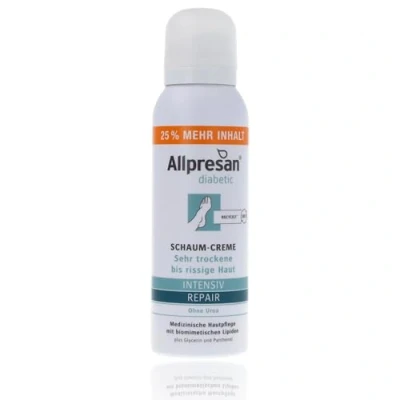Abbildung von Allpresan diabetic INTENSIV + REPAIR Schaum Creme ohne Urea 125 ml