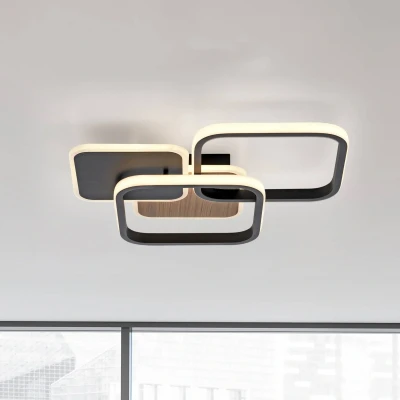 Abbildung von JUST LIght. LED Deckenleuchte SEVENT, eckig, 1xLED Board/36W/3000K, Innenleuchte, IP20
