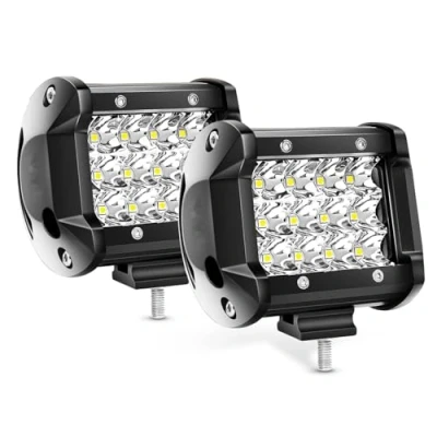 Abbildung von AUXTINGS 4 inch 36W Dreifachreihe LED Arbeitsscheinwerfer Zusatzscheinwerfer 3600LM Auto Scheinwerfer Offroad Flutlicht Spotlight 6000K Wasserdicht IP67 Arbeitslicht 12V (2 Stück)
