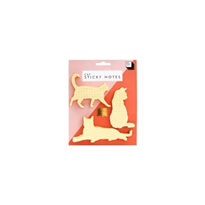 Abbildung von Katzen Sticky Notes (Set von 3)