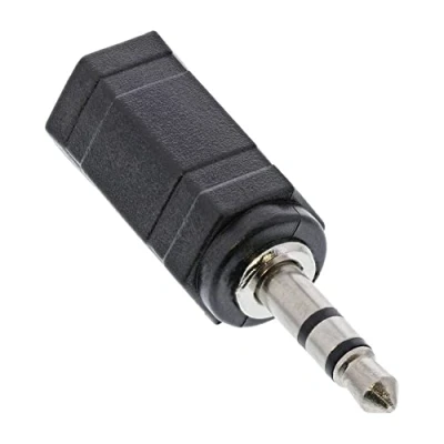 Abbildung von InLine 99309 Audio Adapter, 2,5mm Klinke Buchse an 3,5mm Stecker, Stereo