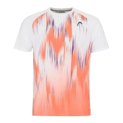 Abbildung von Head Topspin Tshirt print orange, Herren, Größe: Large, Orange