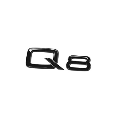 Abbildung von Audi 4M8071803 Schriftzug Q8 schwarz Tuning Exclusive Black Edition Emblem