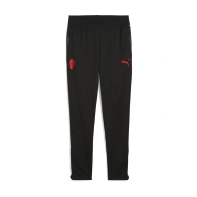 Abbildung von Puma AC Milan Trainingshose Herren Mit Print Black/Red Größe: M