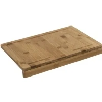Abbildung von 5five Simply Smart Schneidebrett mit Kantenauflage 35 x 24 cm, Bambus