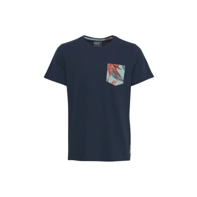 Abbildung von Blend Bhtrop Tshirt print, Herren, Größe: Large, Dress blues