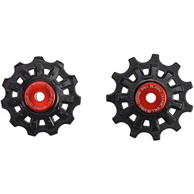 Abbildung von Campagnolo Unisex Erwachsene Schalträdchen 2651121102 Set, schwarz, 8.4mm