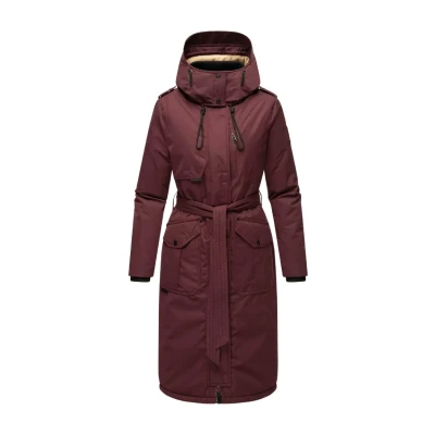 Abbildung von Navahoo Hokulanii Parka, Damen, Größe: XS, Dark red melange