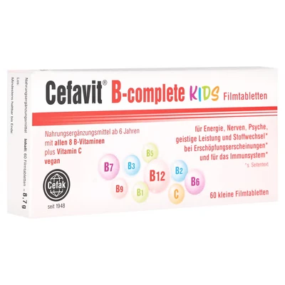 Abbildung von Cefavit B complete KIDS Filmtabletten 60 St