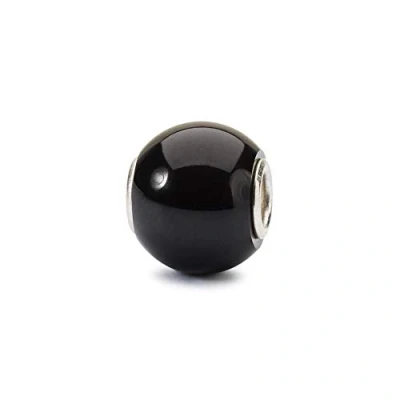 Abbildung von Trollbeads Bead Runder Schwarzer Onyx, TSTBE 00024