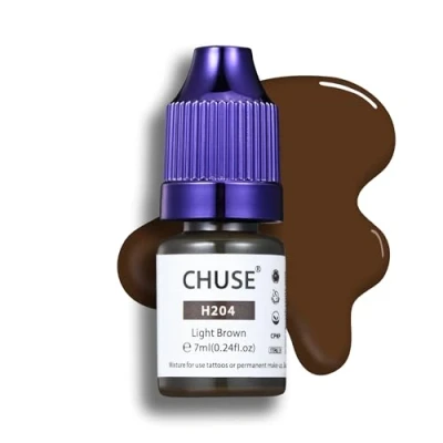 Abbildung von CHUSE PMU Hybrid Flüssige Augenbrauenpigmente 0,24 oz/7ml (H204 Hellbraun)