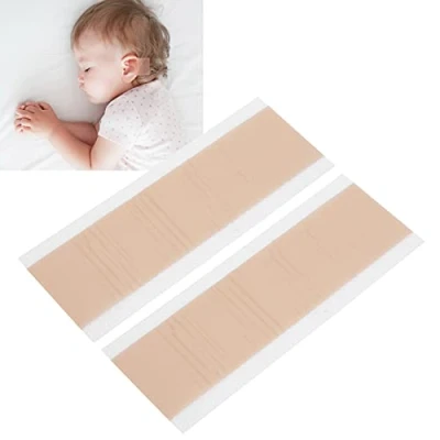 Abbildung von Baby Auricle Valgus Korrektur Patch, Silikon Kinder Kleinkind Hervorstehende Ohr Patch Aufkleber Neugeborene ästhetische Korrekturen(4cm*15cm)