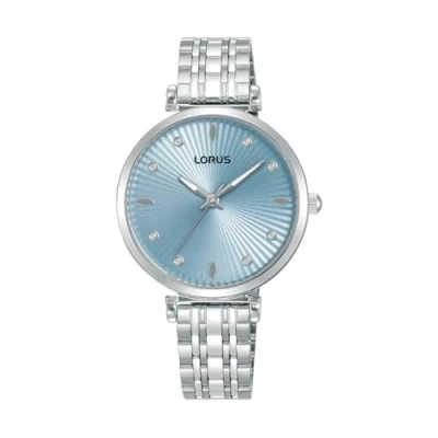 Abbildung von Lorus Damen Analog Quarz Uhr mit Edelstahl Armband RG257XX9