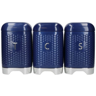 Abbildung von KitchenCraft Vorratsgläser Lovello Midnight Navy 3 Stück
