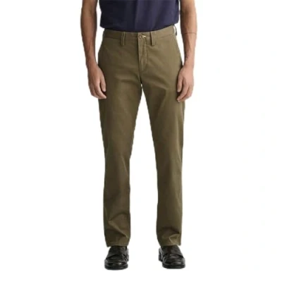 Abbildung von GANT Herren Slim Twill Chinos Hose, Juniper Green, 44W x 30L