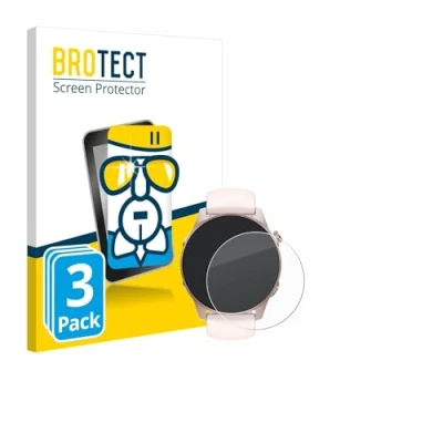 Abbildung von BROTECT Schutzglas für Denver SWC 392 (3 Stück) Schutzfolie Panzer Folie Glas [Extrem Kratzfest 9H, Anti Fingerprint, Ultra Transparent]