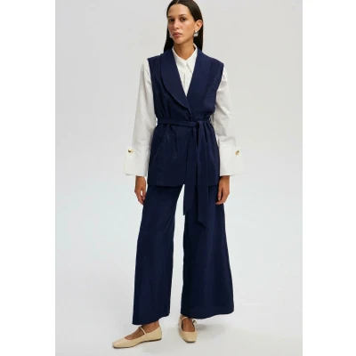 Abbildung von Touché Privé SET Weste, Damen, Größe: 36, Navy blue