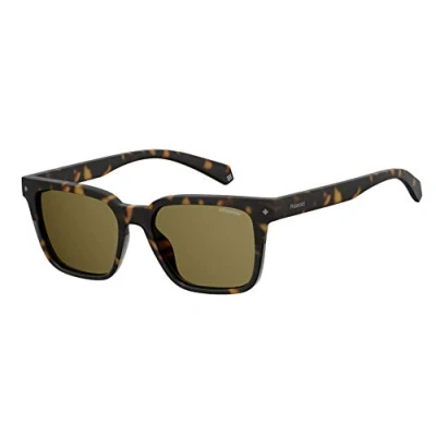 Abbildung von Polaroid Unisex PLD 6044/S Sonnenbrille, Havana, 52