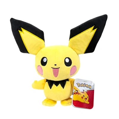 Abbildung von Jazwares Plüschfigur Pokemon PICHU 20cm gross Kuscheltier Stofftier Spielpupp (1 St)