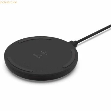 Abbildung von Belkin Boost Charge Kabellose Schnellladegerät 10W Schwarz + MicroUSB (kein AC adapter)