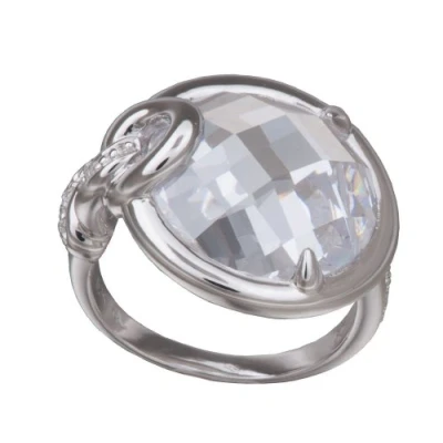 Abbildung von Orphelia Damen Ring 925 Sterling Silber rhodiniert Zirkonia Gr.50 (15.9) ZR 3649/50