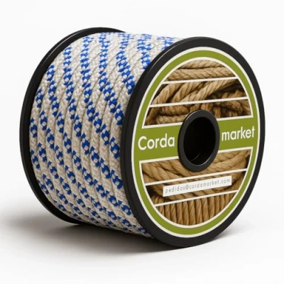 Abbildung von Cordamarket 10 mm drizseil, Weiß, 25mts