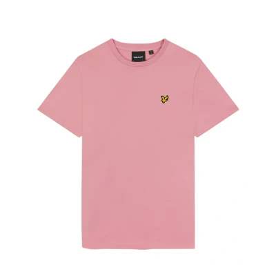 Abbildung von Lyle &amp; Scott Plain Tshirt basic, Herren, Größe: Medium, Palm pink