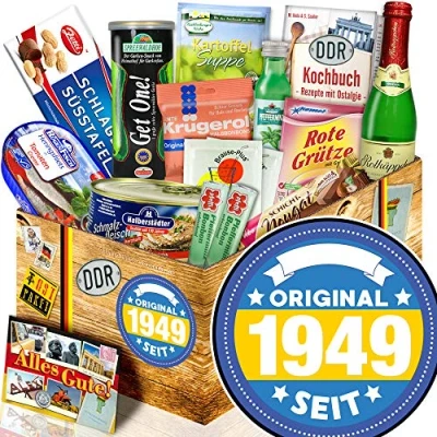 Abbildung von Original seit 1949 ++ Ossi Paket Spezialitäten Geschenke Geburtstag