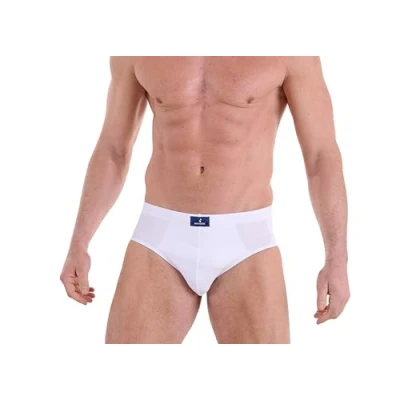 Abbildung von Navigare Herren Sportunterwäsche 574 Bianco, Large , 6er Packungen