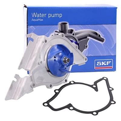 Abbildung von SKF VKPC 81802 Wasserpumpe mit Dichtungen Kunststoff für Keilrippenriementrieb AUDI: A4 B6 Avant, B5 A6 C5 Avant