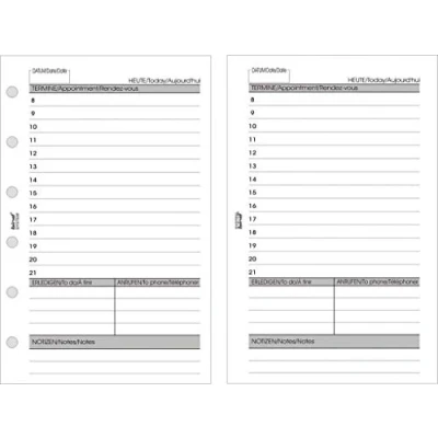 Abbildung von Bind Notizeinlage A7 Mini Heute 50 Blatt