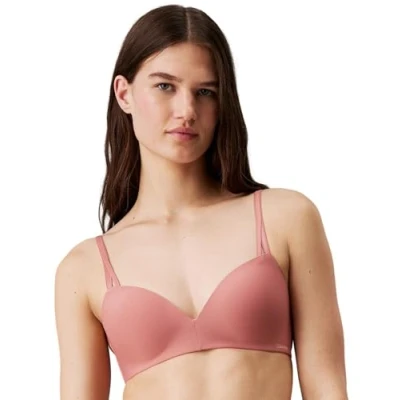 Abbildung von Calvin Klein Underwear Comfort Tshirt BH, Damen, Größe: 85E, Red grape
