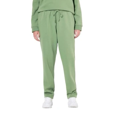 Abbildung von Ulla Popken Damen große Größen Übergrößen Plus Size Sweathose, kuschelweiche Innenseite, Elastikbund